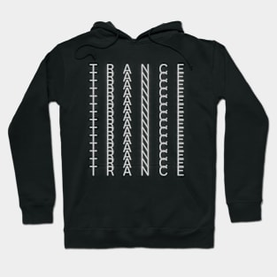 Trance Music Inspired T-Shirt - Repeating Word Art, Stylish Concert Attire, Ideal Gift for Electronic Music Enthusiasts Hoodie